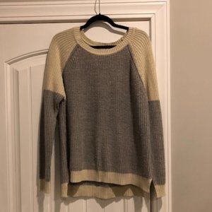 Color block sweater